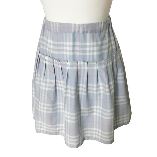 버버리런던 핑크 프릴스커트