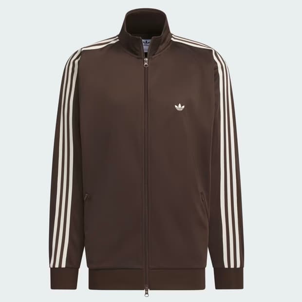 아디다스 베켄바우어 트랙탑 브라운 L사이즈