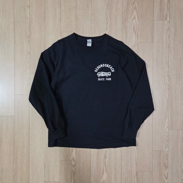 길단 스케이트 크루 롱 슬리브 티셔츠