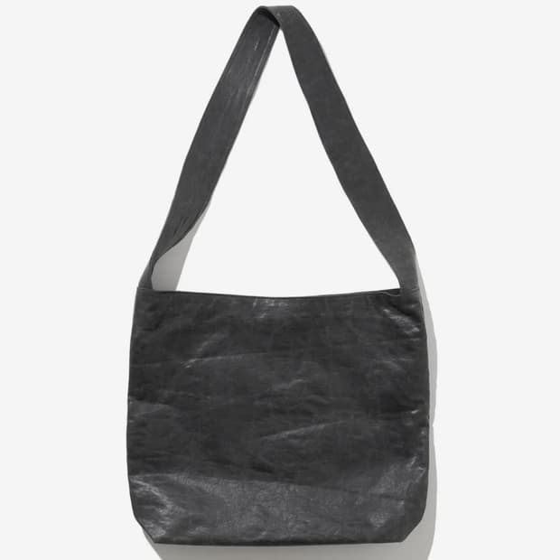 밀로 아카이브 크랙 스웨이드 백 차콜색 (단종)