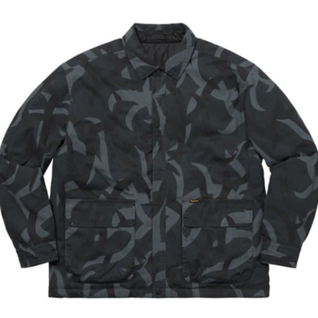 Supreme 리버시블 퍼피 워크 자켓 m