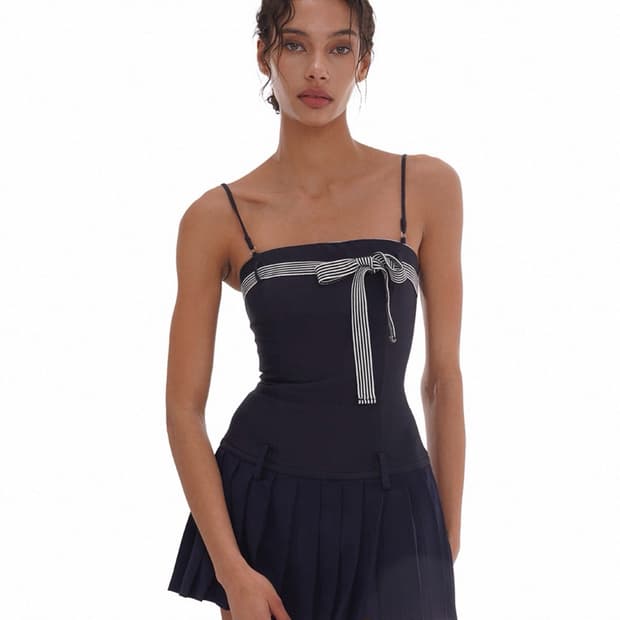 스윗칠링 원피스 sweet chilling dress navy