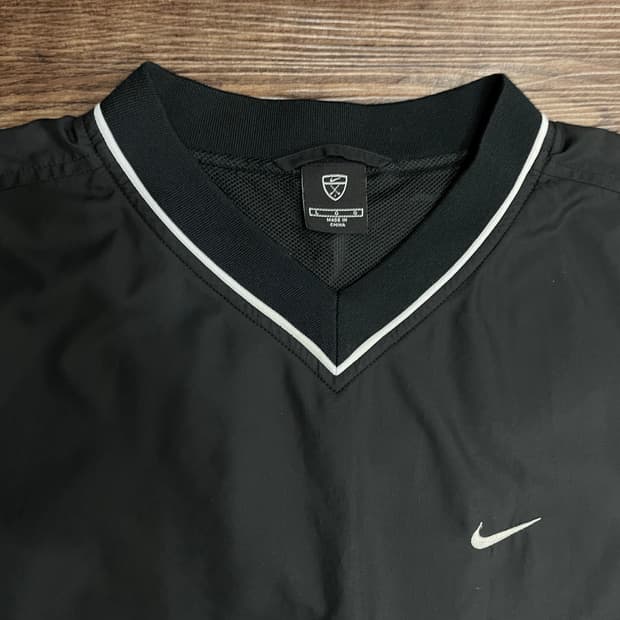 나이키 일본판 반팔 웜업 블랙