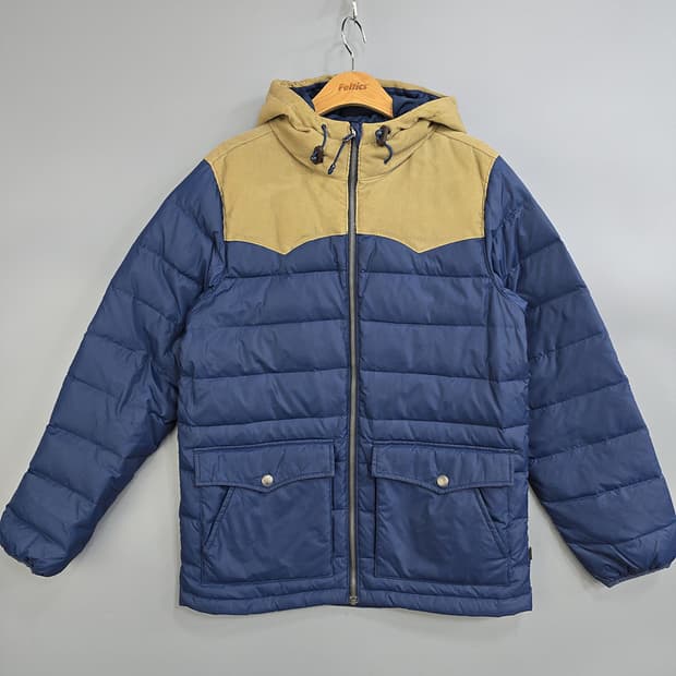 리바이스 Levis 코듀로이 포인트 다운 패딩 M