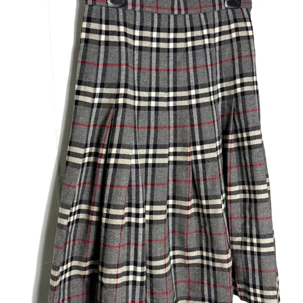 버버리 버버리스커트 버버리치마 플리츠스커트