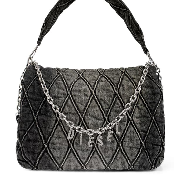 Diesel 챰 D 숄더백 L - 블랙