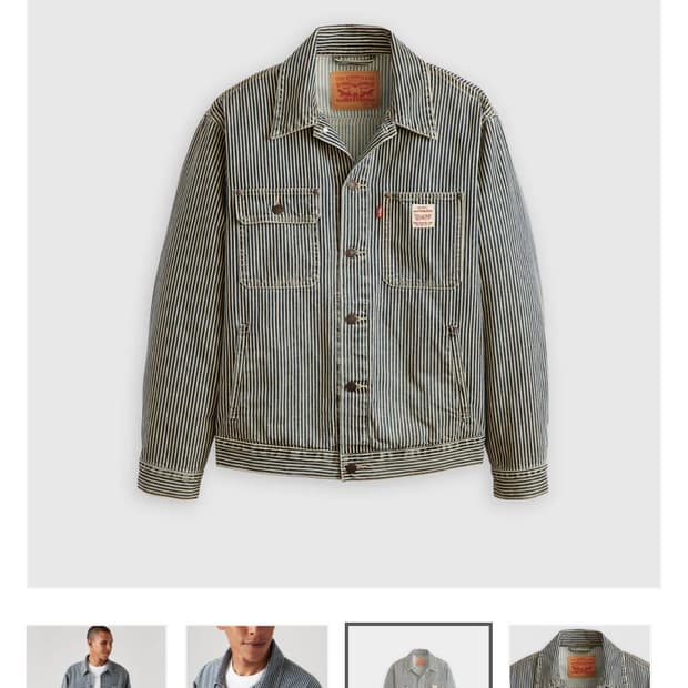 리바이스 썬라이즈 트러커자켓 M사이즈