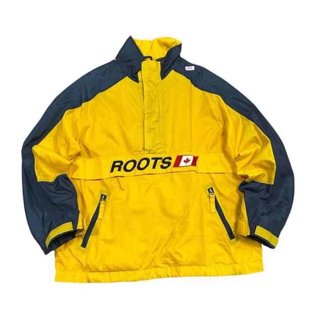 ✨ (바배) 루츠 90s 스포츠 오버핏 아노락 반집업 바람막이 