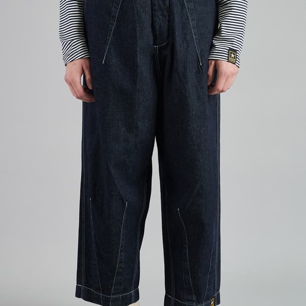더만 데님 워커 팬츠 벌룬핏
