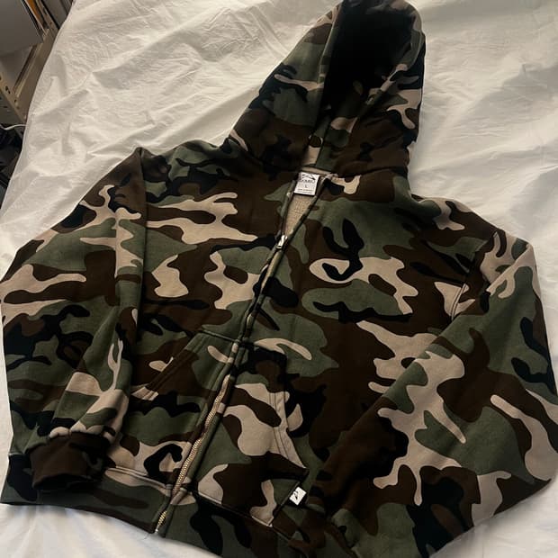 아킴보 클럽 카모 후드집업 / L