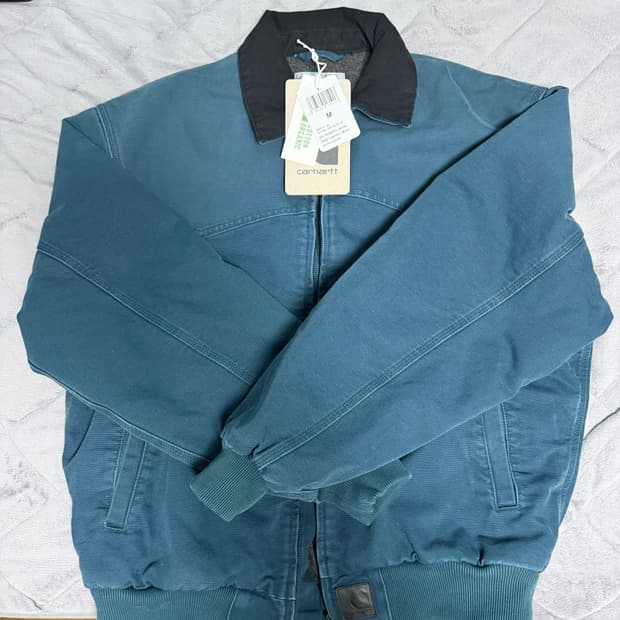 칼하트WIP 산타페 자켓 딥라군