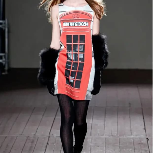Moschino Cheap&Chic 2011 Telephone dress