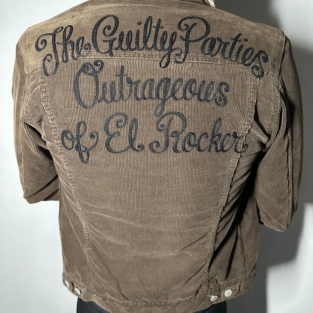 Wacko Maria Corduroy Trucker Jacket