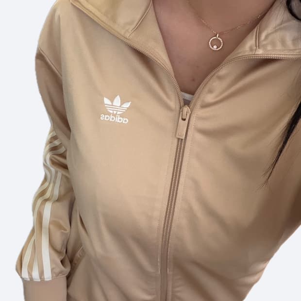 💛아디다스 파이어버드 골드 베이지 트랙탑 져지💛