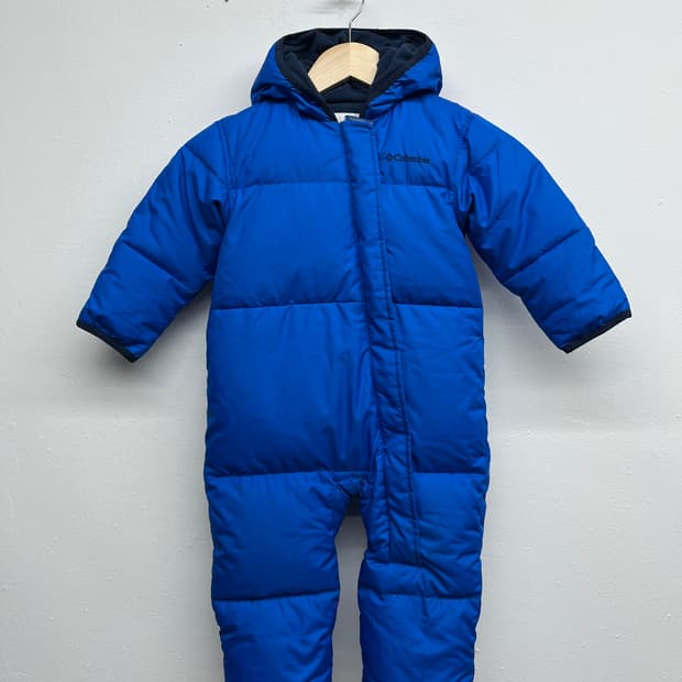 콜롬비아 키즈 후드 패딩 점프수트 18-24