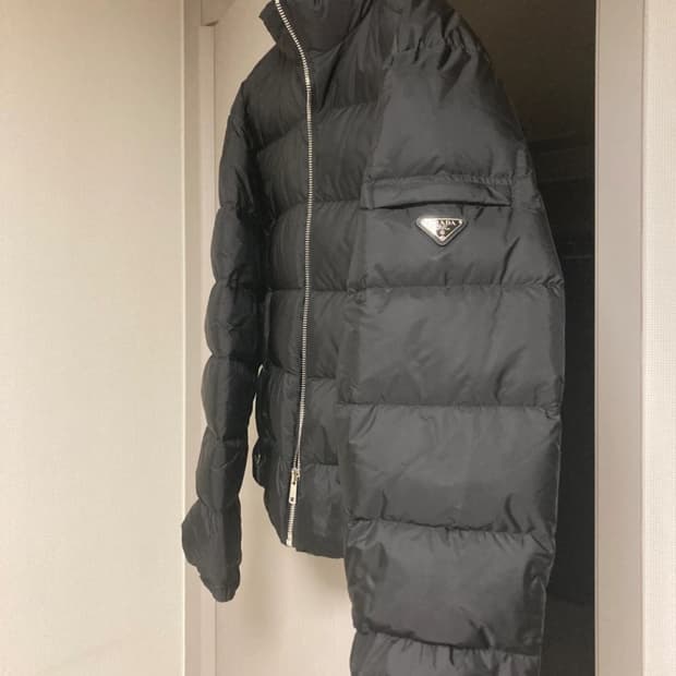 [52] 프라다 리나일론 패딩 SGB112 패딩 블랙