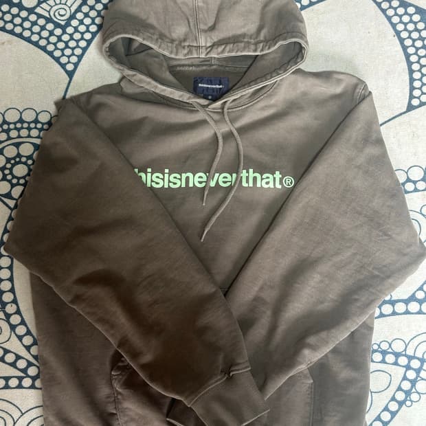 thisisneverthat 후드티 Msize