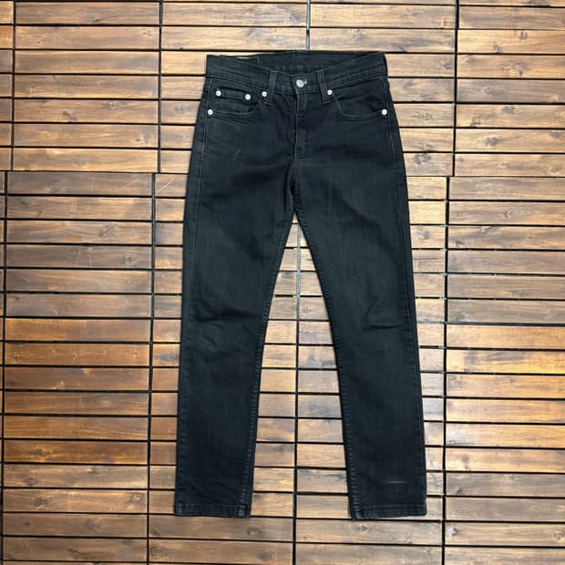 리바이스 511 슬림 블랙진 (28)  