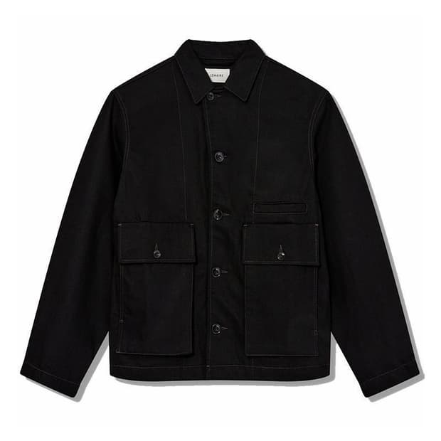 25SS 르메르 박시 자켓 블랙 데님