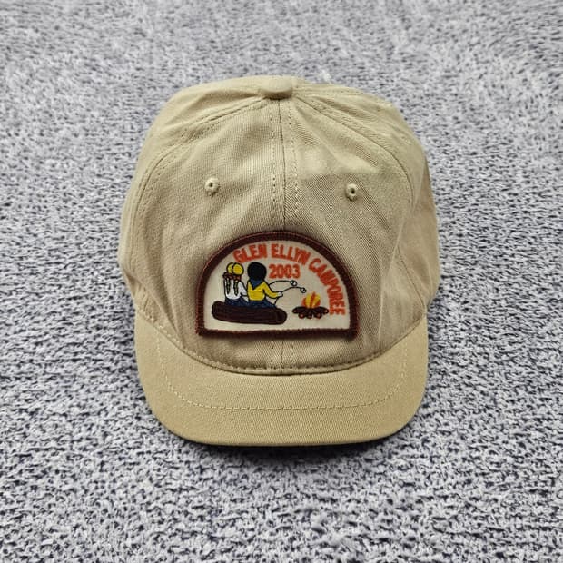 빈티지 패치 커스텀 숏 캡 모자 / 11899