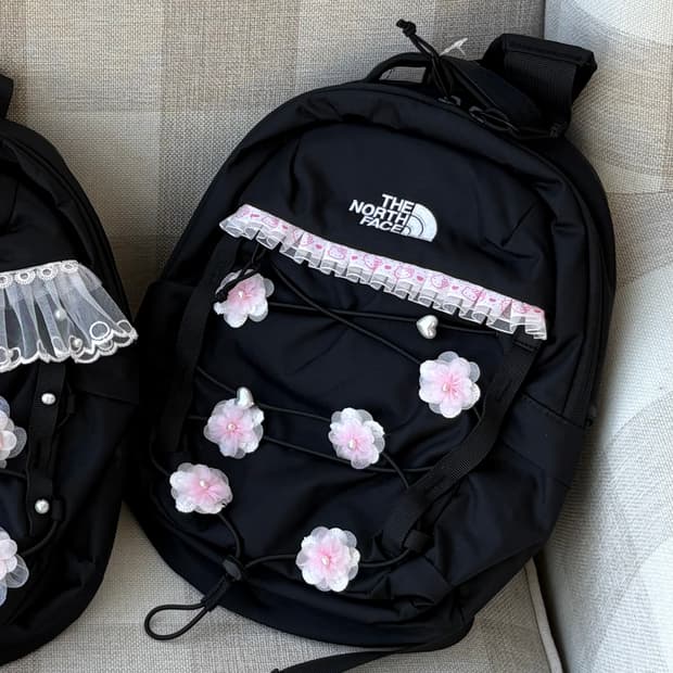 Kitty frill flower bagpack