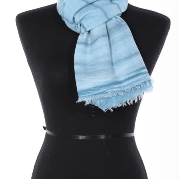 화이트솔트 머플러 