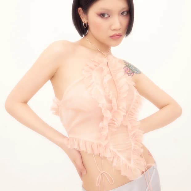 노드레스 nodress 홀터넥 탑