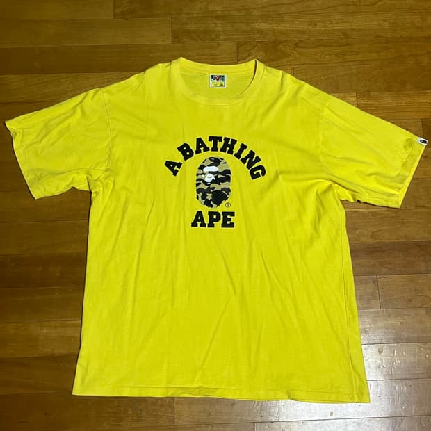 옐로우 베이프 반팔티 3xl