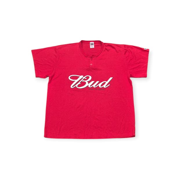 빈티지 헨리넥 반팔 티셔츠