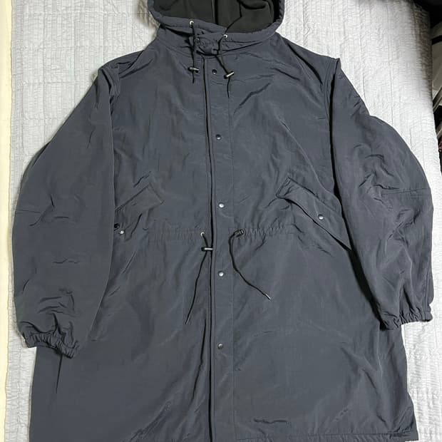 UNUSED 언유즈드 나일론 후드 코트 4SIZE