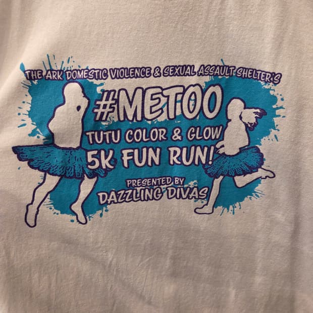[L] USA수입 빈티지 프린팅 깔끔한 흰티 /metoo