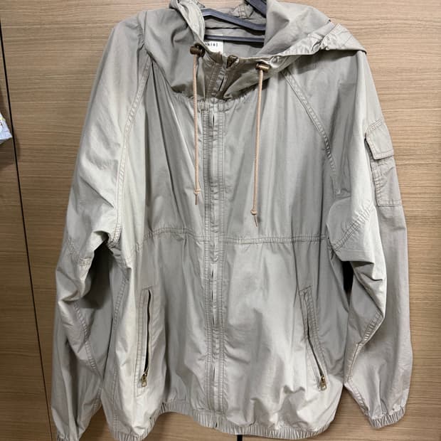 카키스 바람막이 그레이 m(2)사이즈