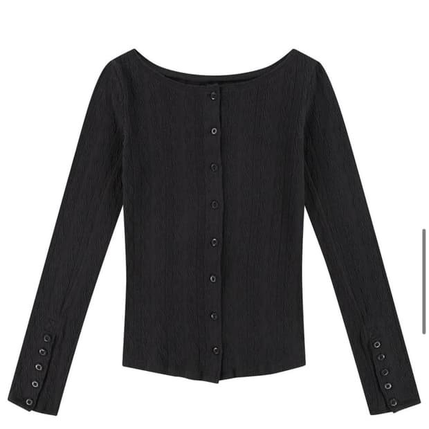 코이세이오 투웨이 롱슬리브 차콜