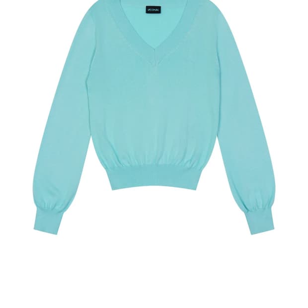 니하이 PULL OVER CROP IN ICE