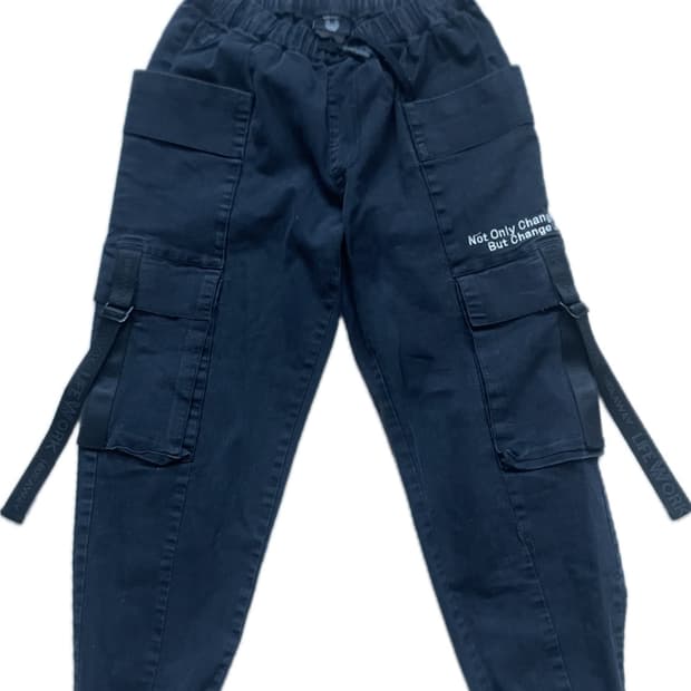 라이프워크 여성 카고 조거팬츠(블랙)