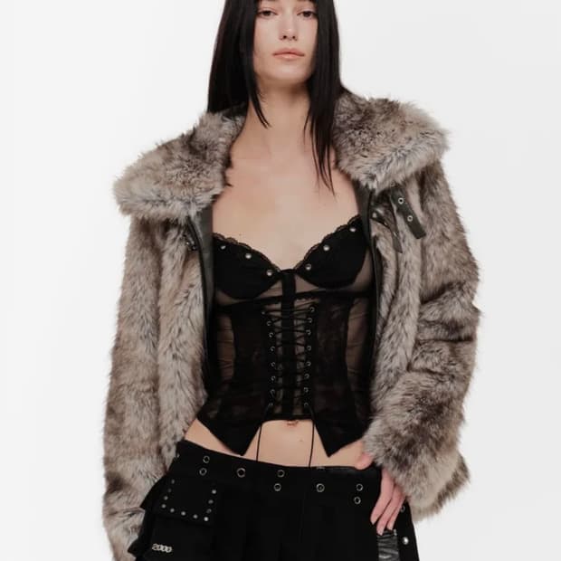 2000아카이브스 퍼자켓 그레이 2size