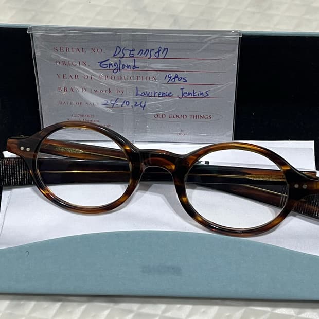 오르오르 올드굿띵 Lawrence Jenkins 안경