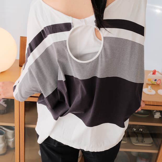 Halter neck layered top