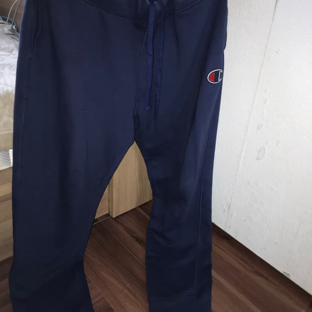 챔피온 벌룬 와이드 스웨드팬츠 츄바 핀터깔