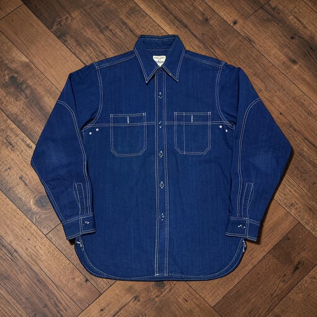 Powr house 토요엔터프라이즈 샴브레이 셔츠