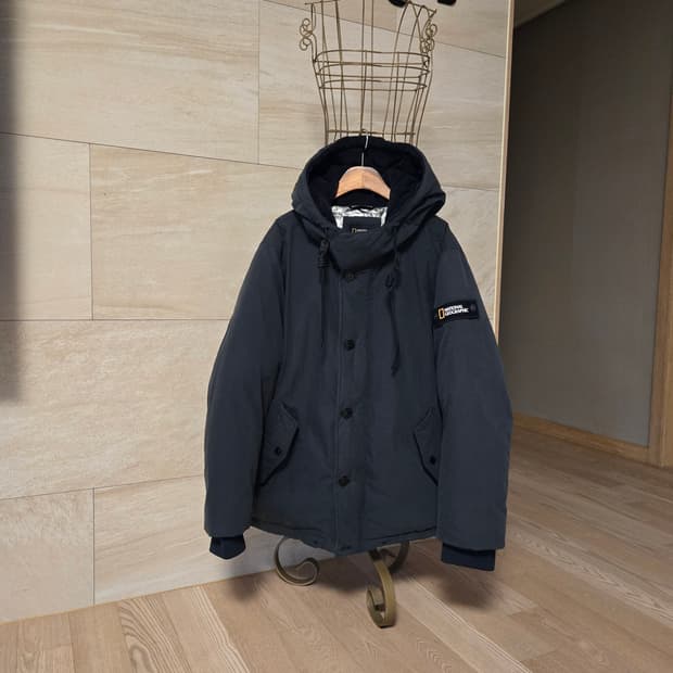 [L/100] 내셔널지오그래픽 남성 덕다운 패딩