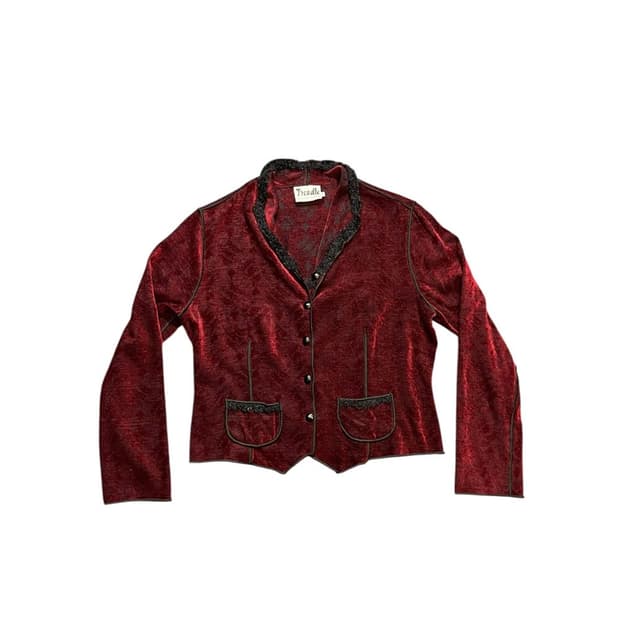 VELVET GOTHIC JACKET