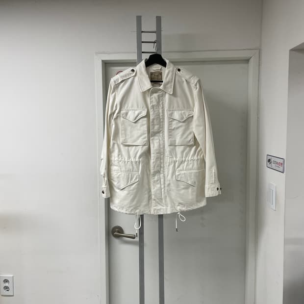 폴로 랄프로렌 필드 야상 자켓 화이트 M