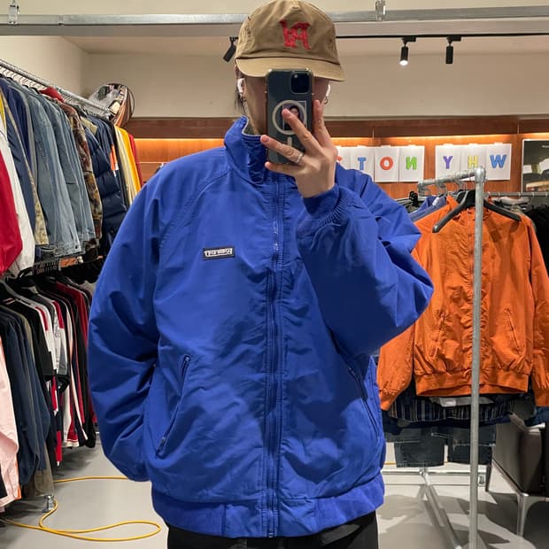 Lands End 플리스 바람막이 자켓  