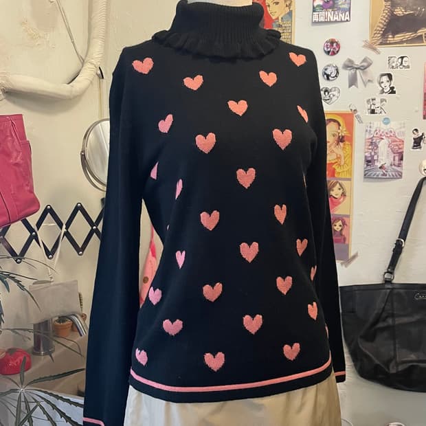 하트포인트 니트 스웨터 [무배]