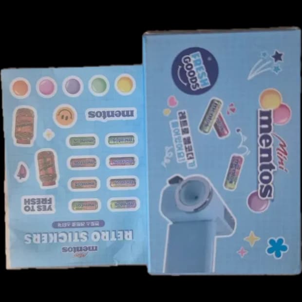 멘토스캠코더+스티커