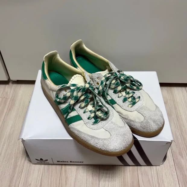 [285] 아디다스 웨일즈보너 웨일스보너 삼바 화이트 그린