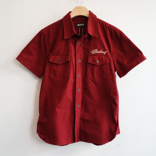 JACKROSE 잭 로즈 체인스티치 볼링셔츠