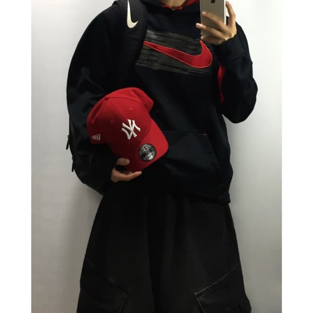 Nike 나이키 빅스우시 올드스쿨 후드티