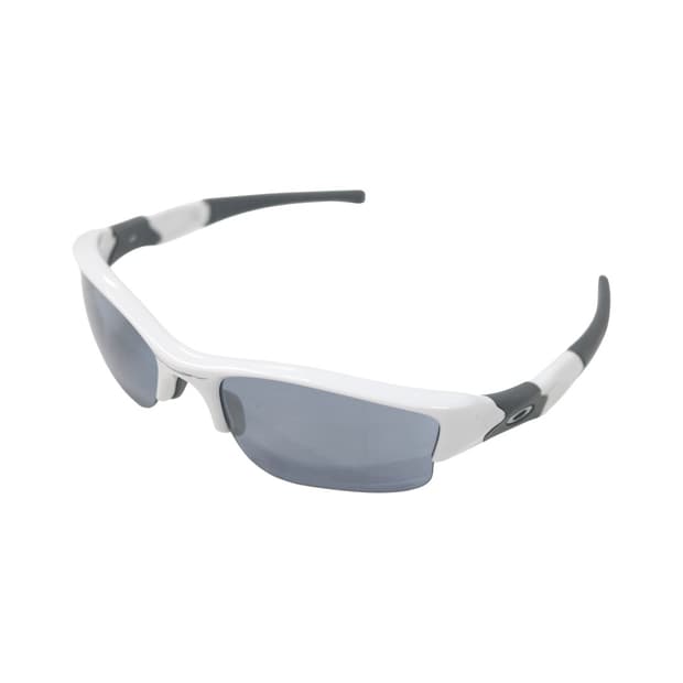 오클리 플랙 자켓 1.0 XLJ 화이트 선글라스